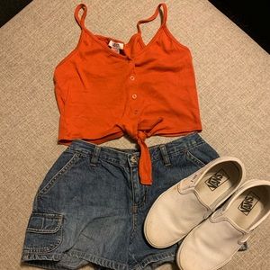 Cropped tank